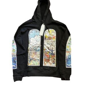 Ev Bravado Who Decides War Underwater Drawstring Hoodie Black Large